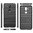 Flexi Slim Carbon Fibre Case for Nokia 8.1 - Brushed Black